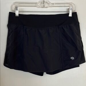 Mountain Hardware Black Athletic Skirt Skort EUC